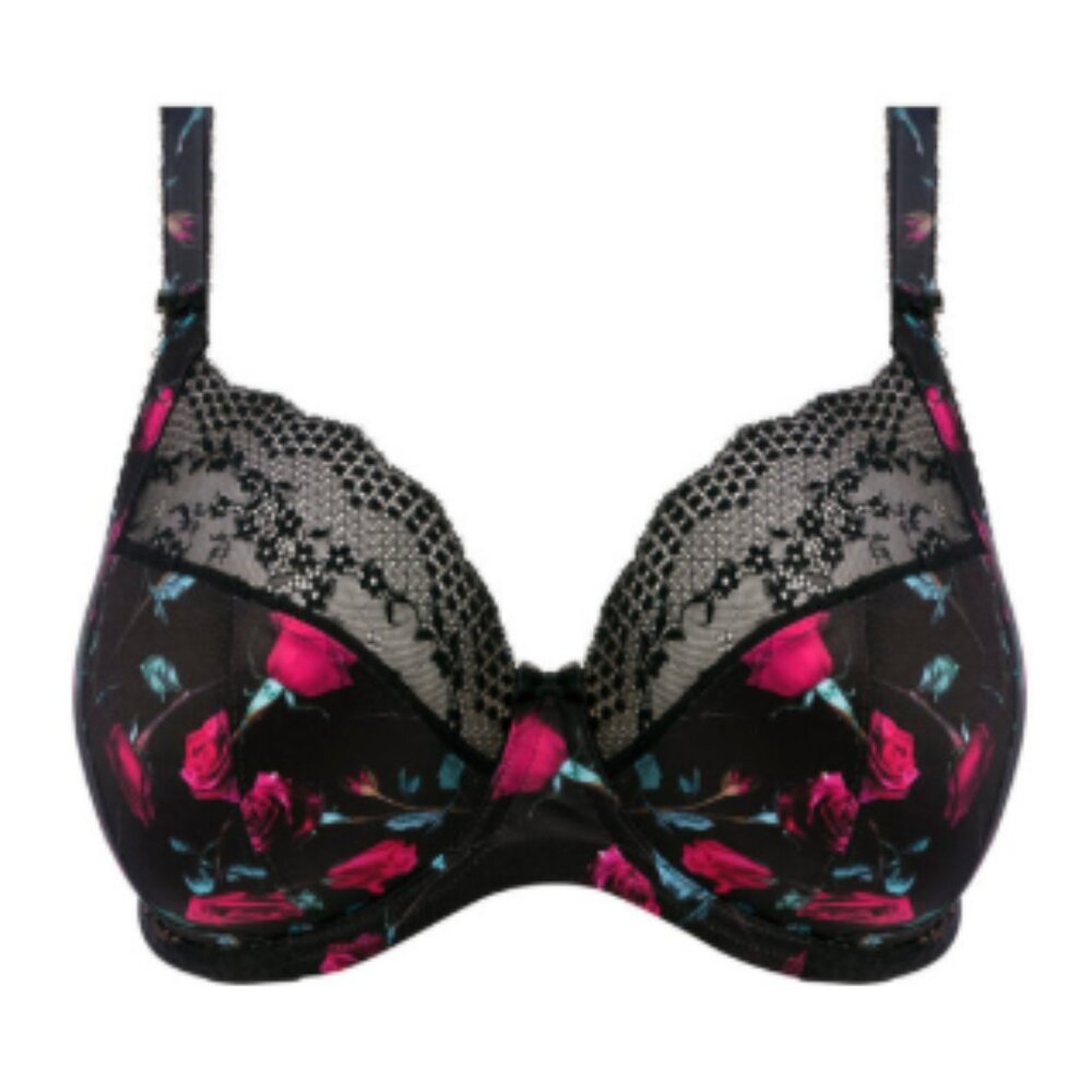 Elomi Lucie Bra in Rock'n Rose Size 34K (UK 34H)